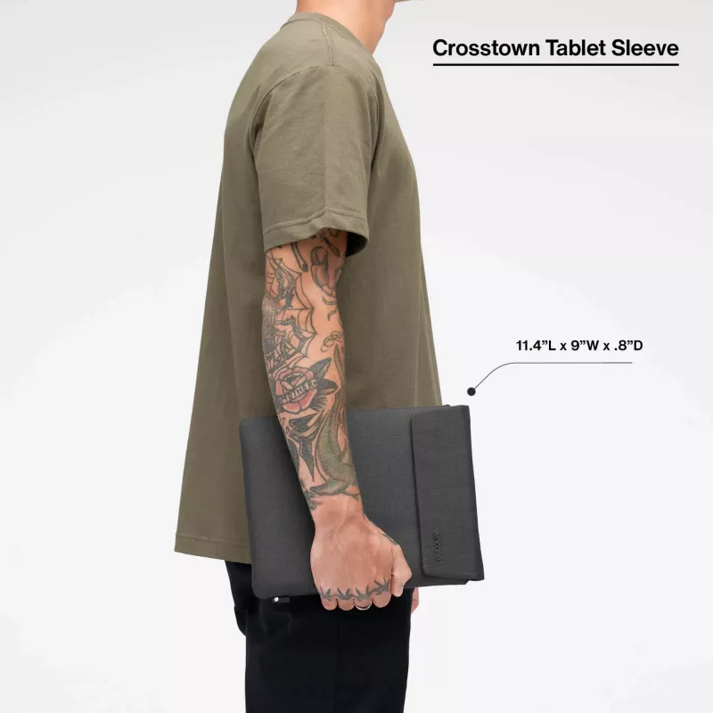 Tahvelarvuti ümbris Incase Crosstown Sleeve 11-tollisele tahvelarvutile, must