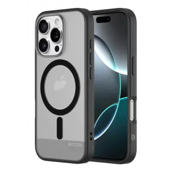 Incase INPH190402-BLK mobiiltelefoni ümbris 16 cm (6.3 tolli) kate Must, poolläbipaistev