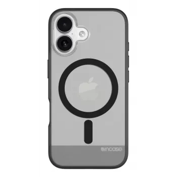 Incase INPH190401-BLK mobiiltelefoni ümbris 15,5 cm (6,1 tolli) kate Must, poolläbipaistev