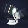 j5create Qi2 3-in-1 Magnetic Foldable Wireless Charging Station Indoor USB Smartwatch Headphones Smartphone