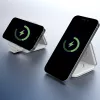 j5create Qi2 3-in-1 Magnetic Travel Wireless Charging Station Indoor USB Fast Charging Valge