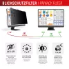 kahepoolne privaatsusfilter Displex PRIVACY SAFE 21,5 tolli 16:9 läikiv/matt