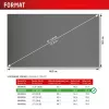 Displex PRIVACY SAFE eemaldatav kahesuunaline privaatsusfilter lauaarvuti monitorile 22'' (16:10)
