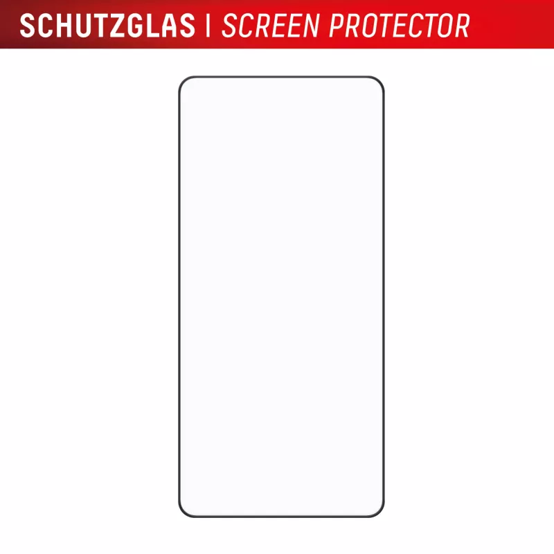 Displex Premium ekraanikaitse (täiskattega, 10H) Samsung Galaxy S25 Edge'ile, Eco paigaldusraam, täiskattega