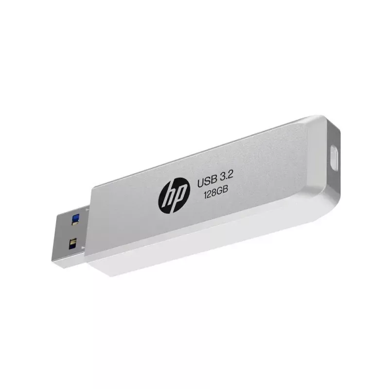 USB-mälupulk HP HPFD819W-A-128 — 128 GB, USB Type-A 3.2 Gen 2, Hõbedane, liugvormitegur
