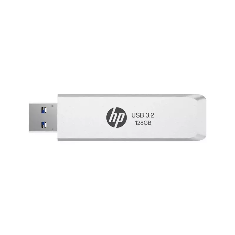 USB-mälupulk HP HPFD819W-A-128 — 128 GB, USB Type-A 3.2 Gen 2, Hõbedane, liugvormitegur