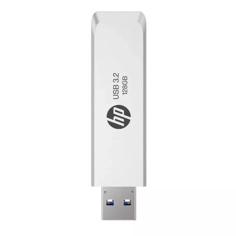USB-mälupulk HP HPFD819W-A-128 — 128 GB, USB Type-A 3.2 Gen 2, Hõbedane, liugvormitegur