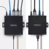 StarTech.com HDMI KVM pikendaja IP-võrgu kaudu, 4K 60Hz, draiverivaba, HDMI ja USB üle Ethernet/CAT6, AVoIP, saatja ja vastuvõtja komplekt, sisaldab kinnituskomplekte