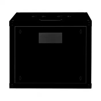 ROLINE 19-tolline seinale paigaldatav riiul Pro 9U, 600x600 LxS, must, võtmelukk, IP20