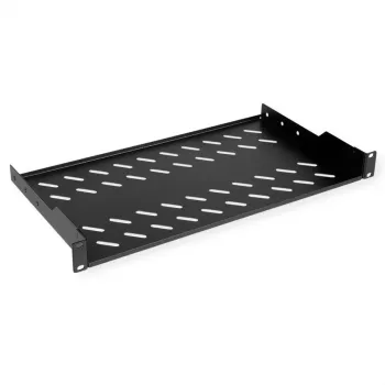 Riiulipaneel ROLINE 19-tolline 1U 250mm sügavus 15kg must