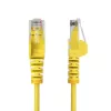 StarTech.com 2 m kollane õhuke CAT6 Etherneti kaabel, takerdumisvastane, 100 W PoE, UTP, LSZH, 28AWG puhas vasktraat, õhuke RJ45 võrgupaigakaabel pingutusleevendustega, individuaalselt testitud