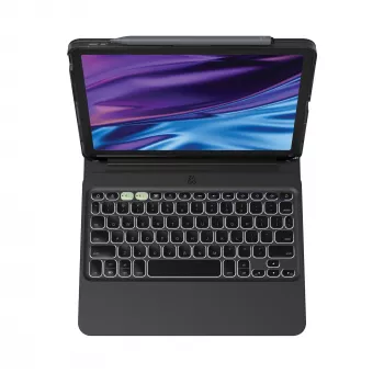 ZAGG Pro Keys 2 Bluetooth-klaviatuur QWERTZ saksa must iPad Air 11 jaoks