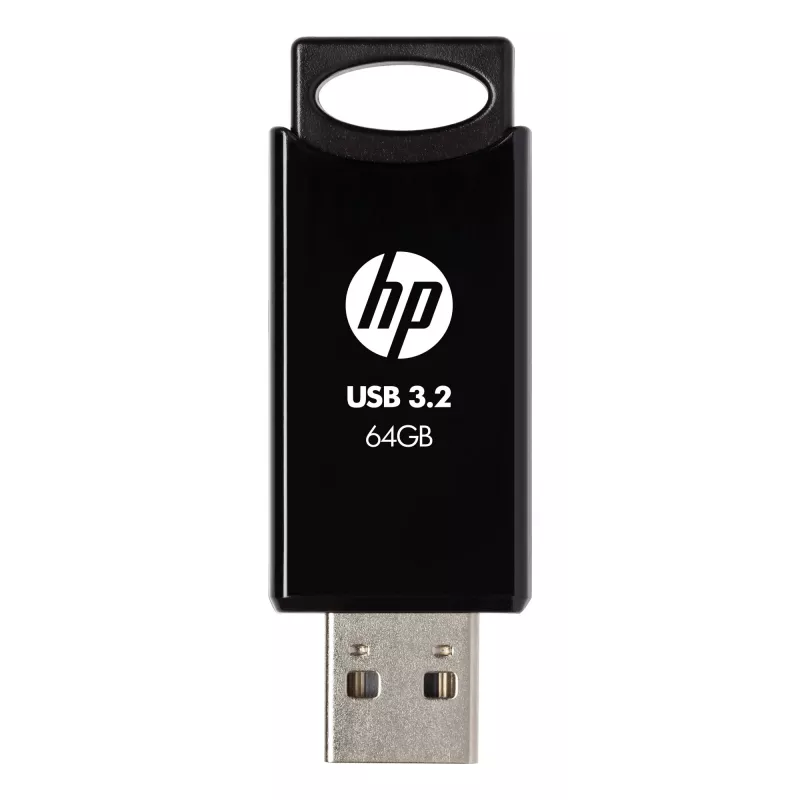 HP 712w USB-mälupulk 64 GB USB Type-A 3.2 Gen 1 (3.1 Gen 1) Must