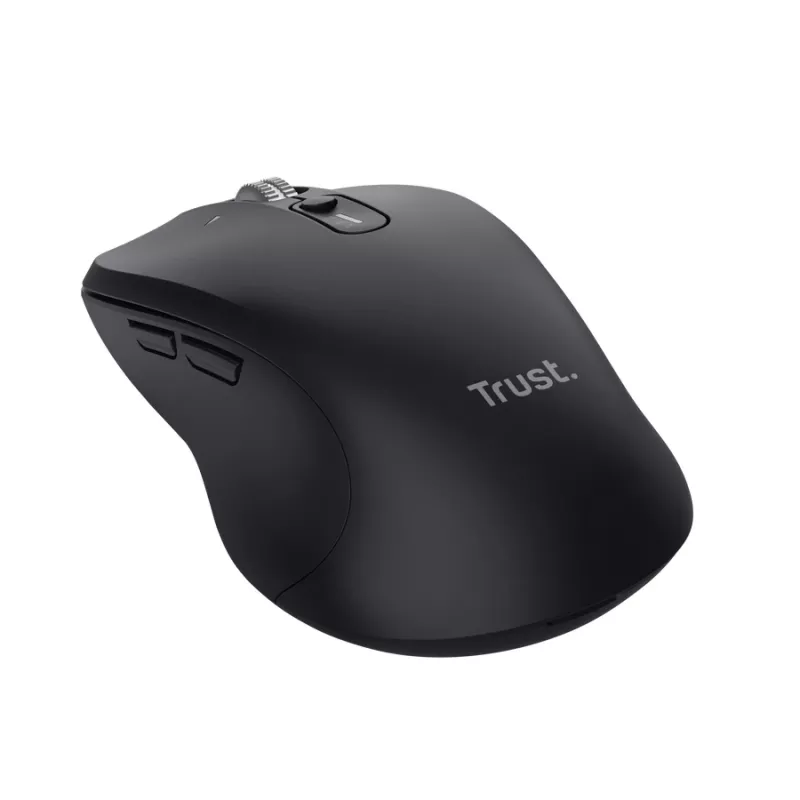 Trust 25673 universaalne mõlemakäeline Bluetooth-hiir 3200 DPI 9 nupuga