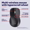 Trust 25673 universaalne mõlemakäeline Bluetooth-hiir 3200 DPI 9 nupuga