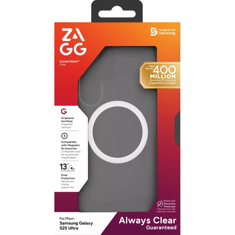 Kaitseümbris ZAGG Samsung Galaxy S25 Ultra Läbipaistev 6.9 tolli