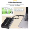 StarTech.com USB4 M.2 NVMe korpus, 40Gbps, väline USB-C/Thunderbolt NVMe SSD korpus, alumiiniumist jahutusradiaatoriga kest, B+M/M-Key