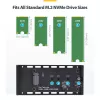 StarTech.com USB4 M.2 NVMe korpus, 40Gbps, väline USB-C/Thunderbolt NVMe SSD korpus, alumiiniumist jahutusradiaatoriga kest, B+M/M-Key