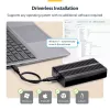 StarTech.com USB4 M.2 NVMe korpus, 40Gbps, väline USB-C/Thunderbolt NVMe SSD korpus, alumiiniumist jahutusradiaatoriga kest, B+M/M-Key