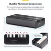 StarTech.com USB4 M.2 NVMe korpus, 40Gbps, väline USB-C/Thunderbolt NVMe SSD korpus, alumiiniumist jahutusradiaatoriga kest, B+M/M-Key