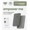 Akupank PanzerGlass empower by empower Bank 5000mAh Titanium