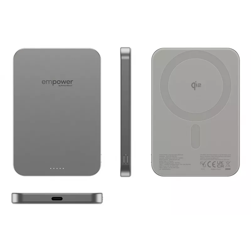 Akupank PanzerGlass empower by empower Bank 5000mAh Titanium