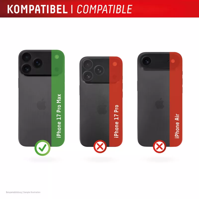 Displex Full Cover Camera Lens Glass iPhone 17 Pro Max, 10H, täielik kaamerakaitse, kiirkinnitus, 2 tk