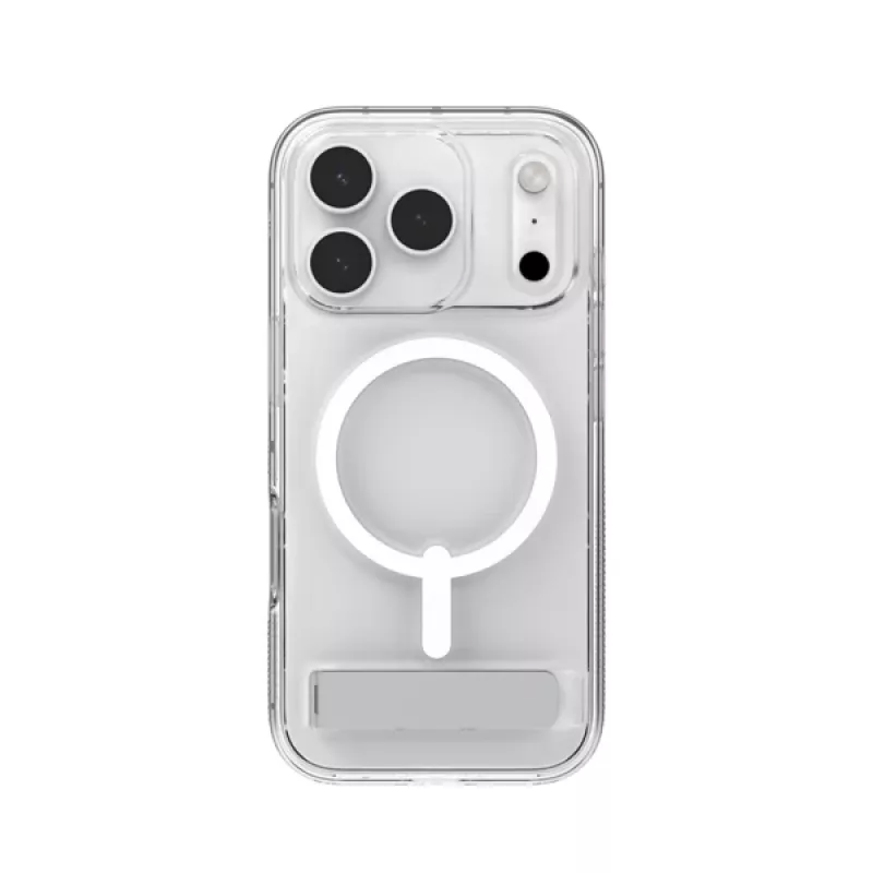 ZAGG Crystal Palace Snap Kickstand (Button Cover) ümbris Apple iPhone 17 Pro Max jaoks