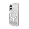 Ümbris ZAGG Crystal Palace Snap Kickstand ümbris Apple iPhone 17 jaoks, läbipaistev