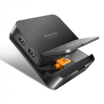 Mobiilseadme dokkimisjaam j5 create JCD624-N USB USB-C iPhone 16/15 ja Samsung Galaxy seeriale, 100×250×28,5 mm, 238 g, must/hall