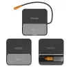 Mobiilseadme dokkimisjaam j5 create JCD624-N USB USB-C iPhone 16/15 ja Samsung Galaxy seeriale, 100×250×28,5 mm, 238 g, must/hall