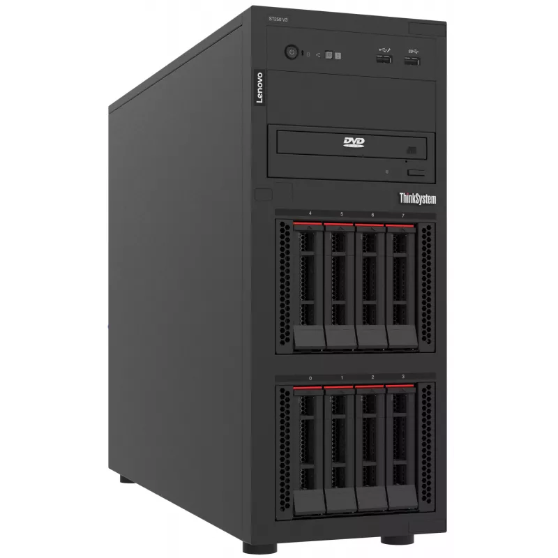 Lenovo ThinkSystem ST250 V3 server Torn Intel® Xeon® 6315P 2,8 GHz 16 GB DDR5-SDRAM 800 W