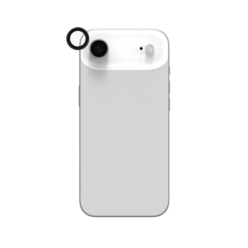 InvisibleShield Glass Elite (CameraRings) objektiivikaitse Apple iPhone 17 Airile, must