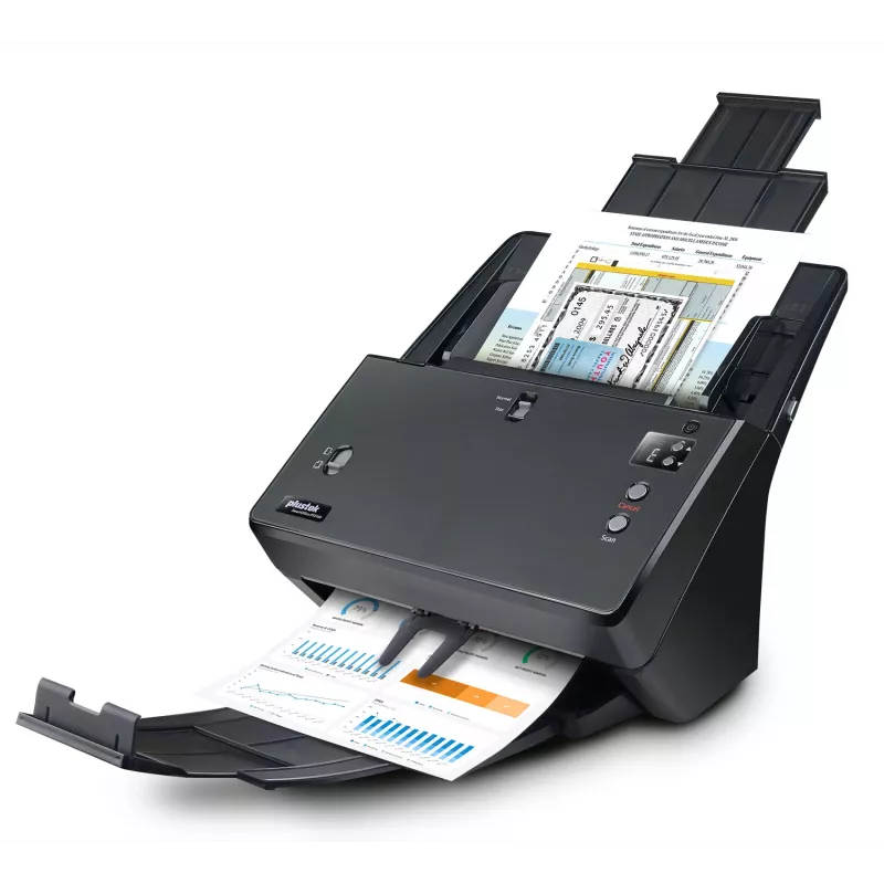 Plustek SmartOffice PT2160 ADF-skanner 600 x 600 DPI A3 Must