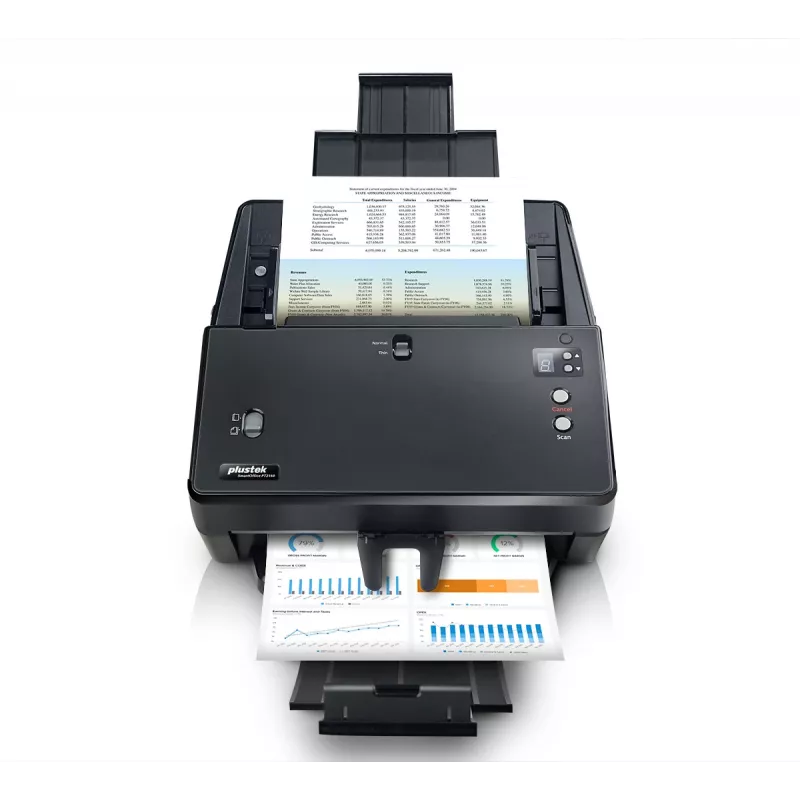 Plustek SmartOffice PT2160 ADF-skanner 600 x 600 DPI A3 Must