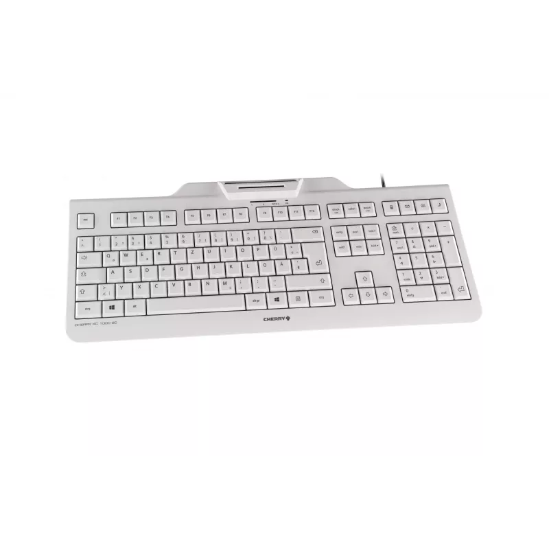 CHERRY KC 1000 SC klaviatuur kontorile USB QWERTY Nordic Must