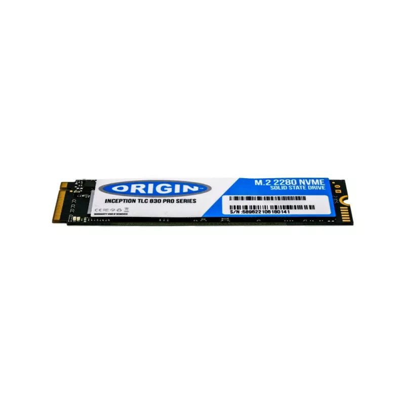 SSD Origin Inception 1TB NVMe M.2 3D TLC (80mm) — 2100MB/s read, 1900MB/s write