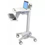Multimeediakäru Ergotron StyleView EMR Laptop Cart SV40 Alumiinium Hall Valge