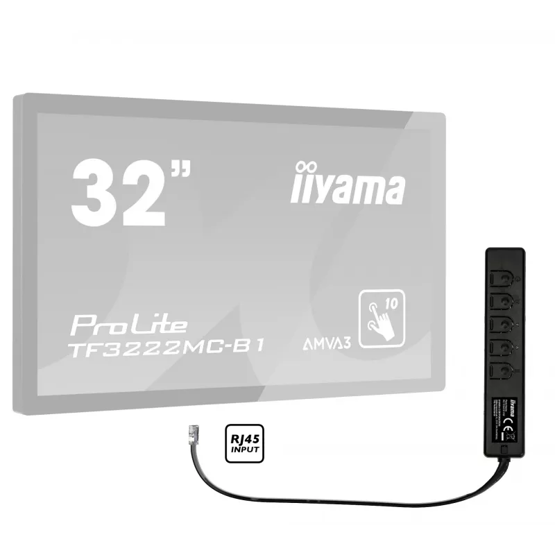 iiyama RC TOUCHV02 kaugjuhtimispult juhtmega Monitor 5 nuppu