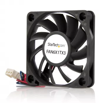 StarTech.com 60x10mm asenduskuullaagriga arvutikorpuse ventilaator koos TX3-pistikuga