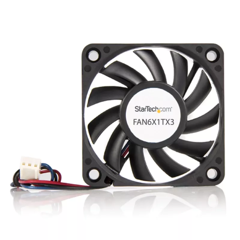StarTech.com 60x10mm asenduskuullaagriga arvutikorpuse ventilaator koos TX3-pistikuga