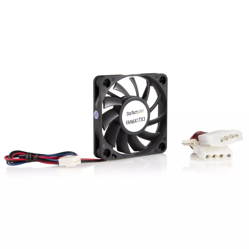 StarTech.com 60x10mm asenduskuullaagriga arvutikorpuse ventilaator koos TX3-pistikuga