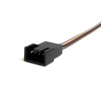 StarTech.com 12-tolline 4-kontaktiline ventilaatori toitepikenduskaabel – M/F, Molex (4-kontaktiline), Molex (4-kontaktiline), 0,305 m, isane, emane, sirge