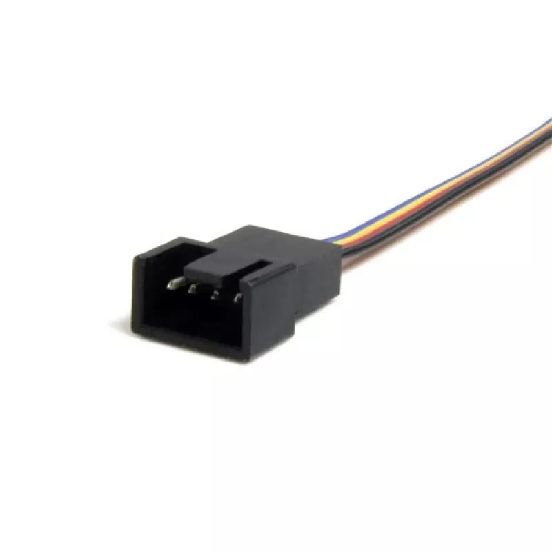 StarTech.com 12-tolline 4-kontaktiline ventilaatori toitepikenduskaabel – M/F, Molex (4-kontaktiline), Molex (4-kontaktiline), 0,305 m, isane, emane, sirge