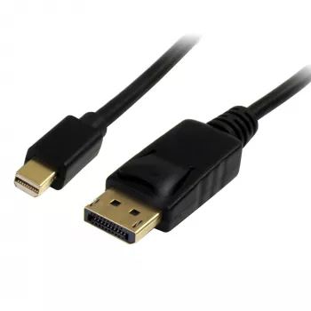 StarTech.com 1m (3 jalga) Mini DisplayPort–DisplayPort 1.2 kaabel – 4K x 2K UHD Mini DisplayPort–DisplayPort adapterkaabel – Mini DP–DP kaabel monitorile – mDP–DP muundurjuhe