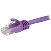 StarTech.com 15m CAT6 Etherneti kaabel – lilla CAT 6 Gigabit Etherneti juhe – 250 MHz 100W PoE RJ45 UTP võrgu-/ühendusjuhe, takerdumisvastane, tõmbetugevdusega, eraldi testitud