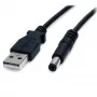 StarTech.com USB-5,5 mm toitekaabel - tüüp M barrel - 2 m