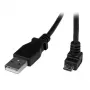 StarTech.com 2m Micro USB kaabel - A to Down Angle Micro B