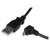 StarTech.com 2m Micro USB kaabel - A to Down Angle Micro B