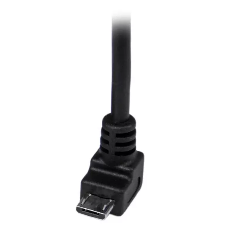 StarTech.com 2m Micro USB kaabel - A to Down Angle Micro B